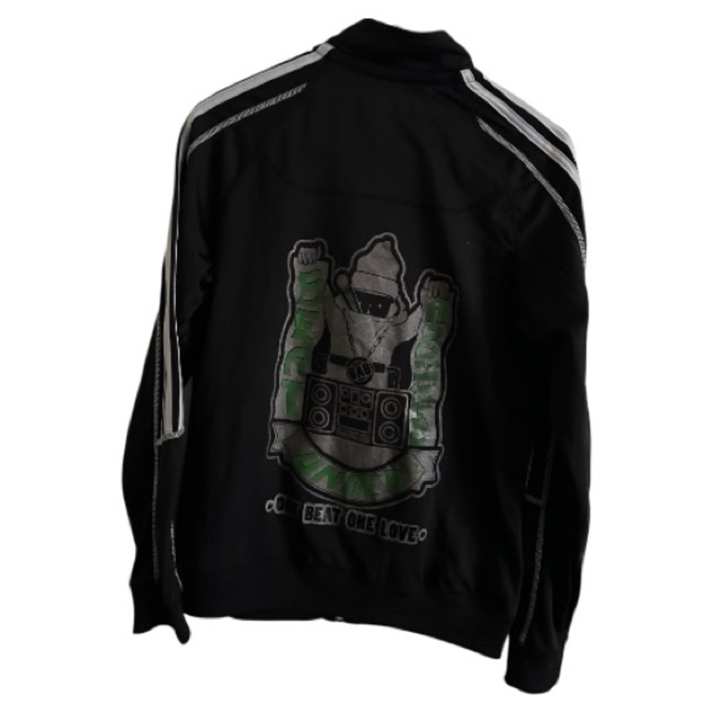 Adidas x BAU Beat Academy United Track Jacket Black One Beat One Love Boombox M